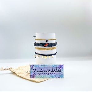 Pura Vida Bracelets - Moon theme